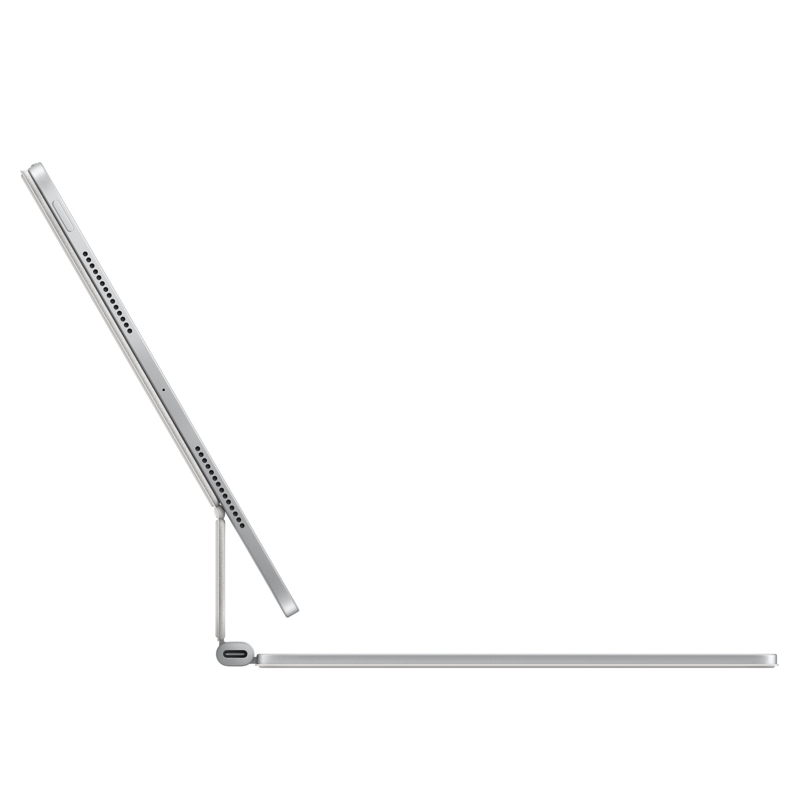 Apple Magic Keyboard f&uuml;r iPad Pro 11" (M4), weiss, deutsch
