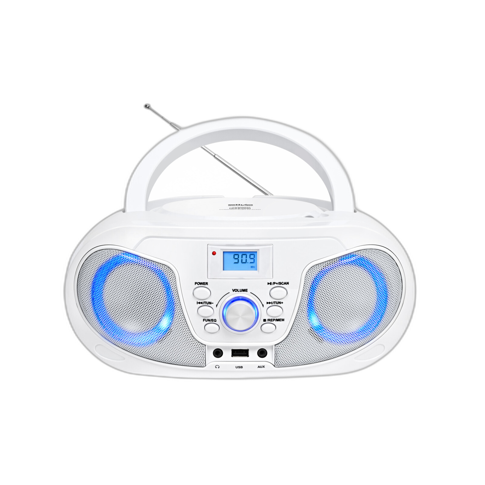 Silva MPC 25.4 USB Radio CD Wei&szlig;