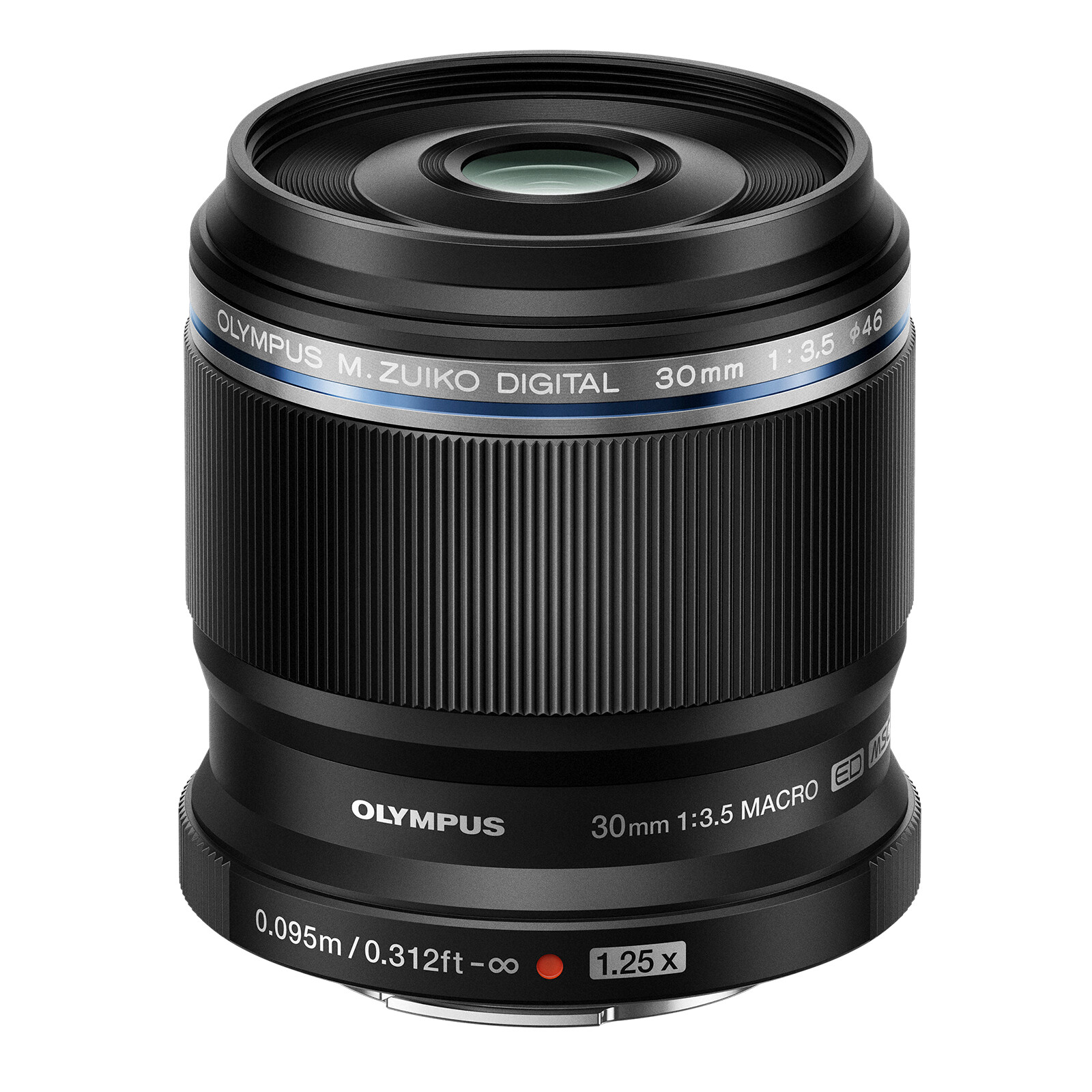 Olympus M.ZUIKO DIGITAL ED 30/3,5 Makro Schwarz