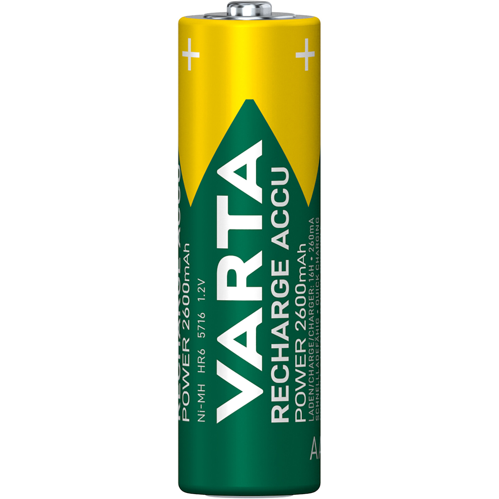 Varta 5716 AA Recharge Accu Power 2600mAh 4er