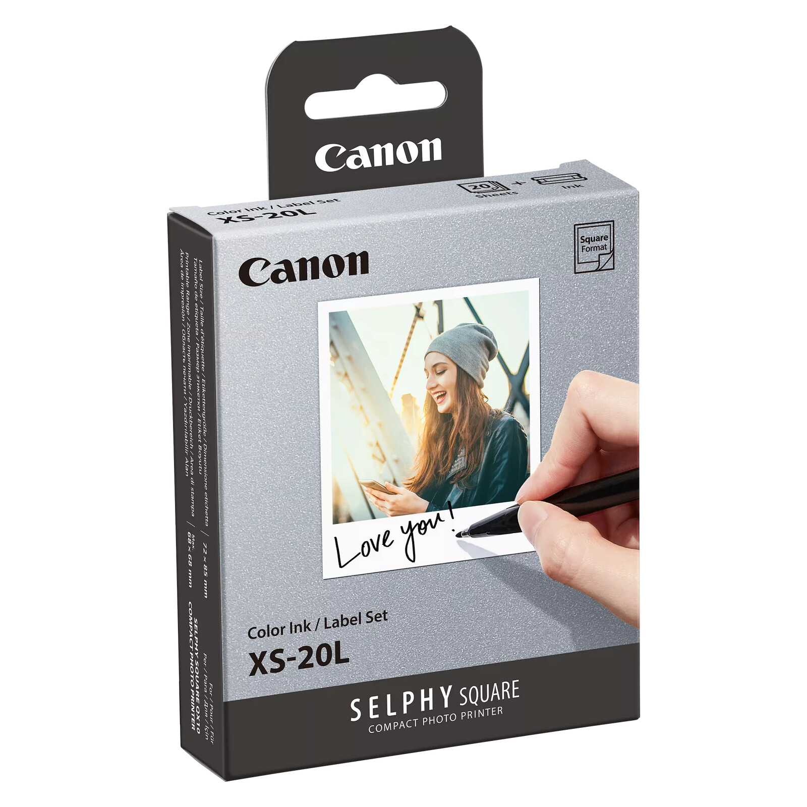 Canon XS20L Farbtinte-und Papier Set