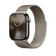 Apple Watch 46mm Milanaise Band S/M natur