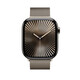 Apple Watch 46mm Milanaise Band S/M natur