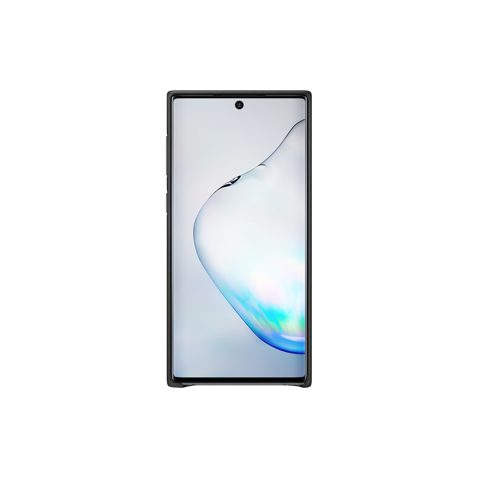 Samsung Back Cover Leder Galaxy Note10 schwarz
