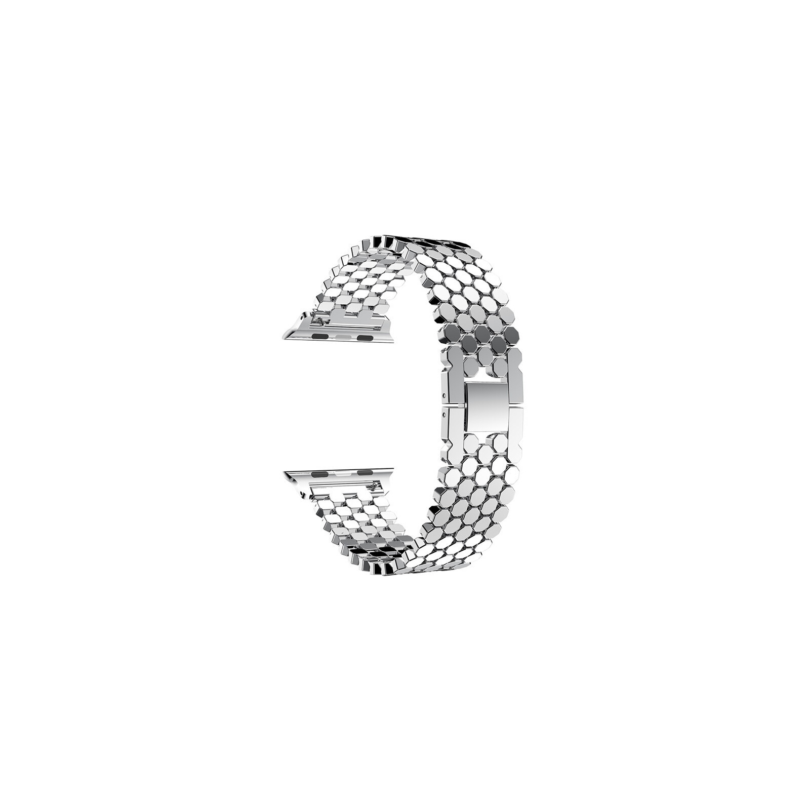 Mika Uhrenarmband Apple 38/40mm Alu silber