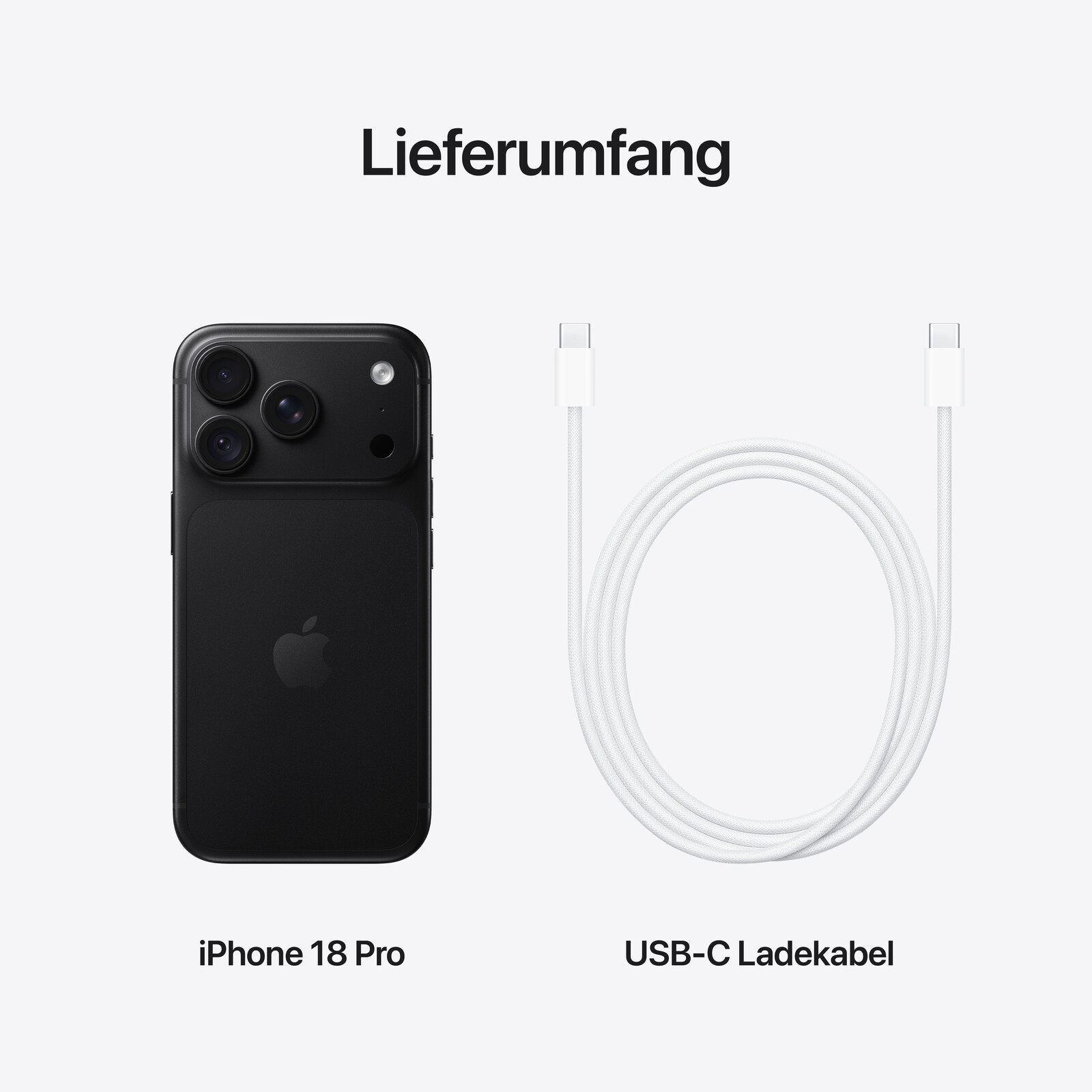 Apple iPhone 18 Pro 256GB Schwarz