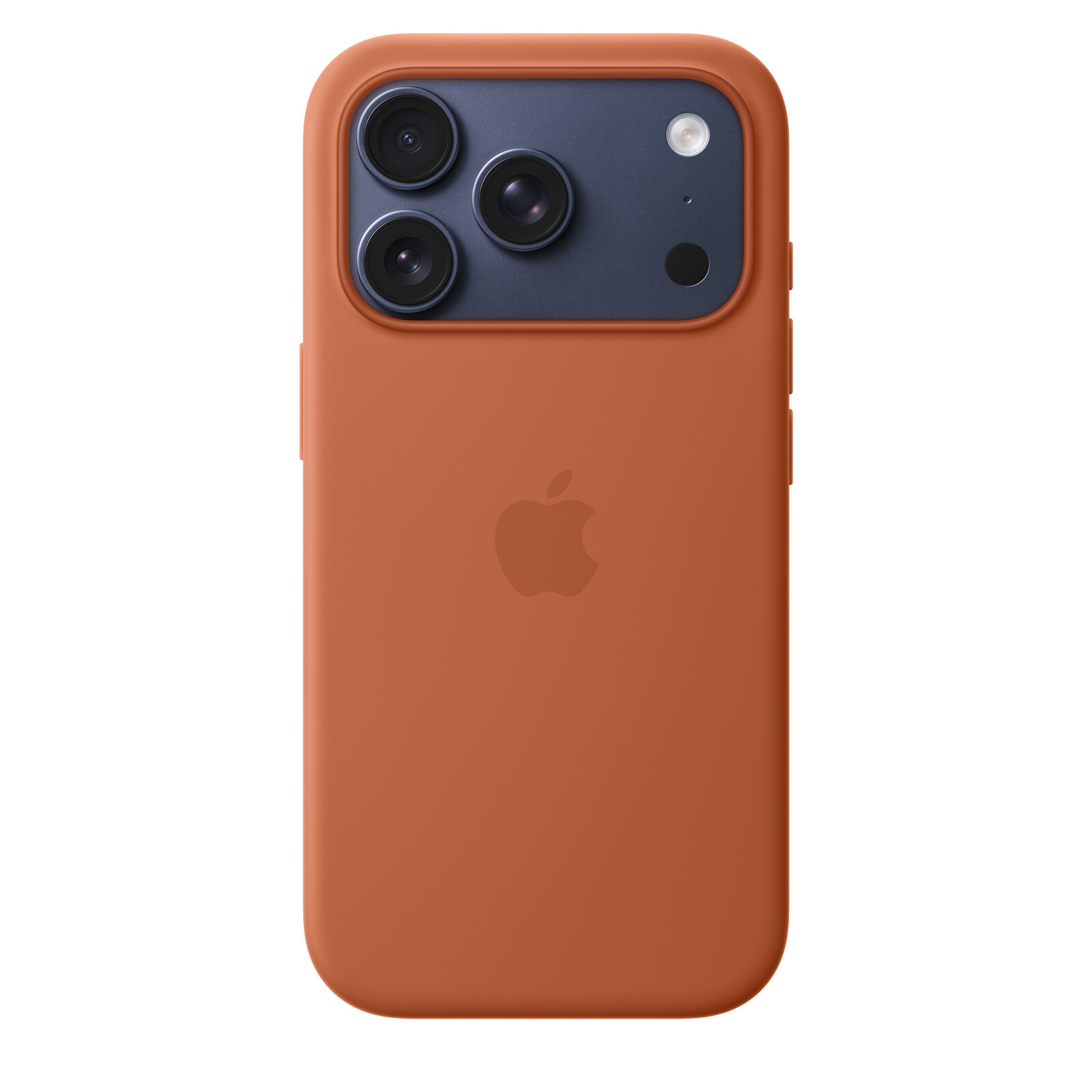 Apple iPhone 17 Pro Silicone Case mit MagSafe Terracotta