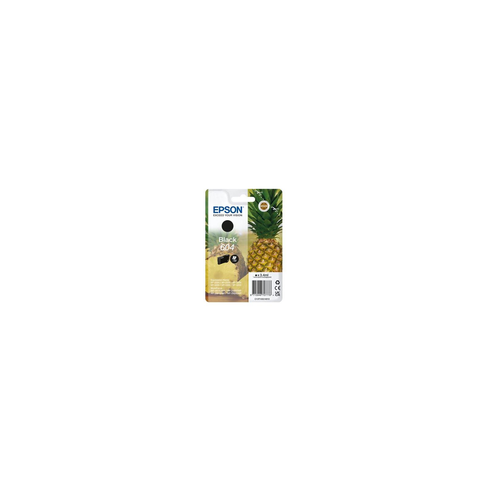 Epson Singlepack Ink Nr. 604 black
