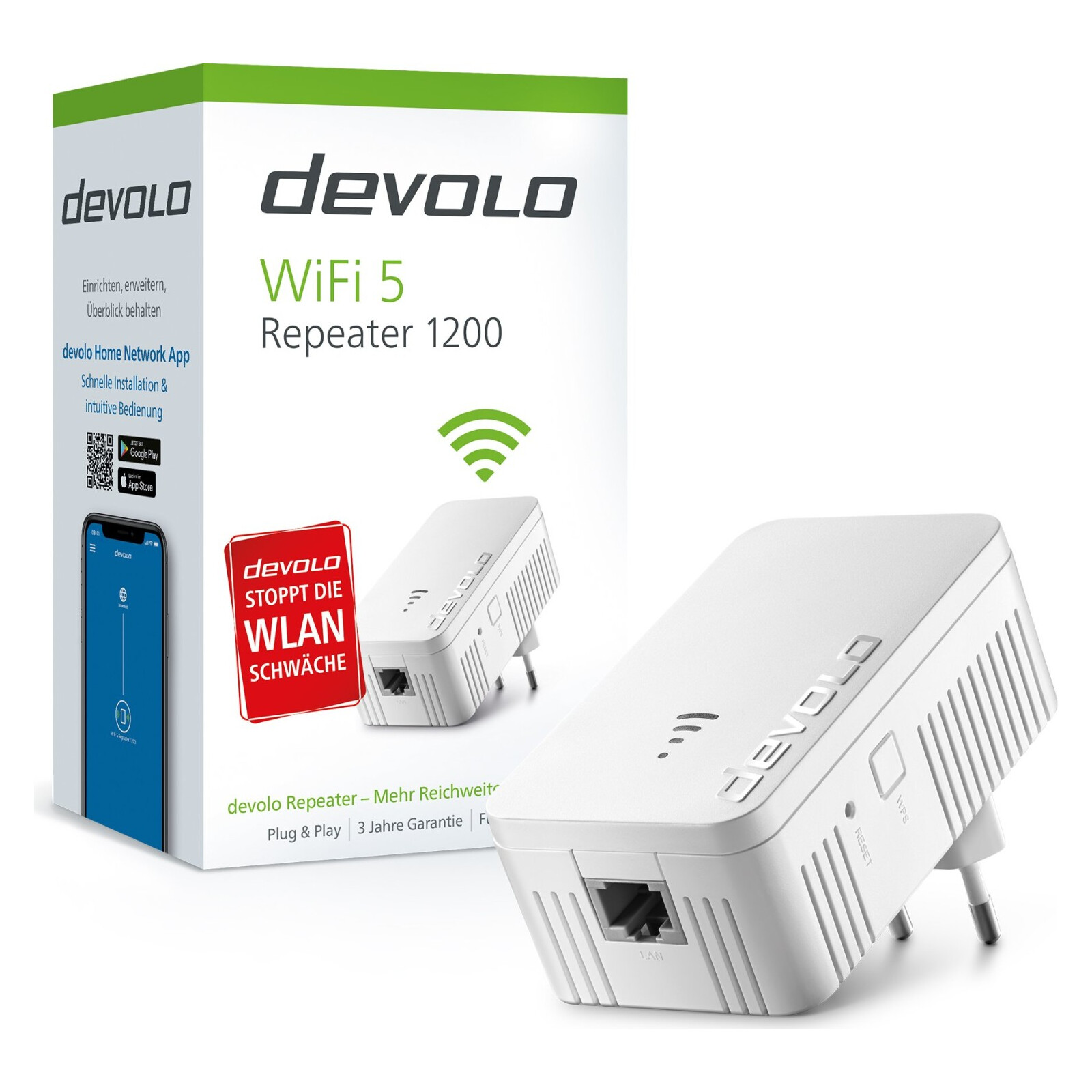 Devolo WiFi 5 Repeater 1200 