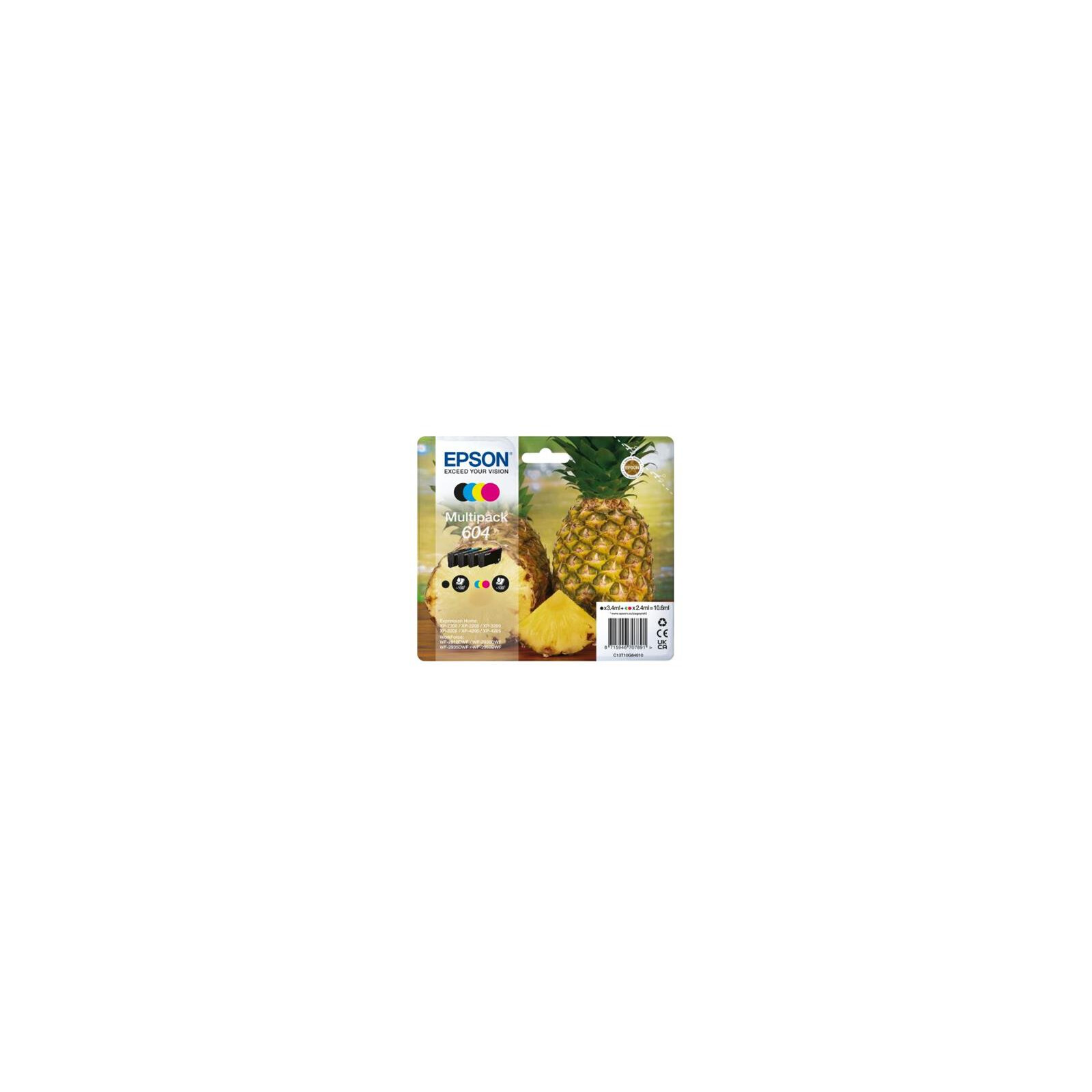 Epson Multipack Ink Nr. 604 T10G64 1x4