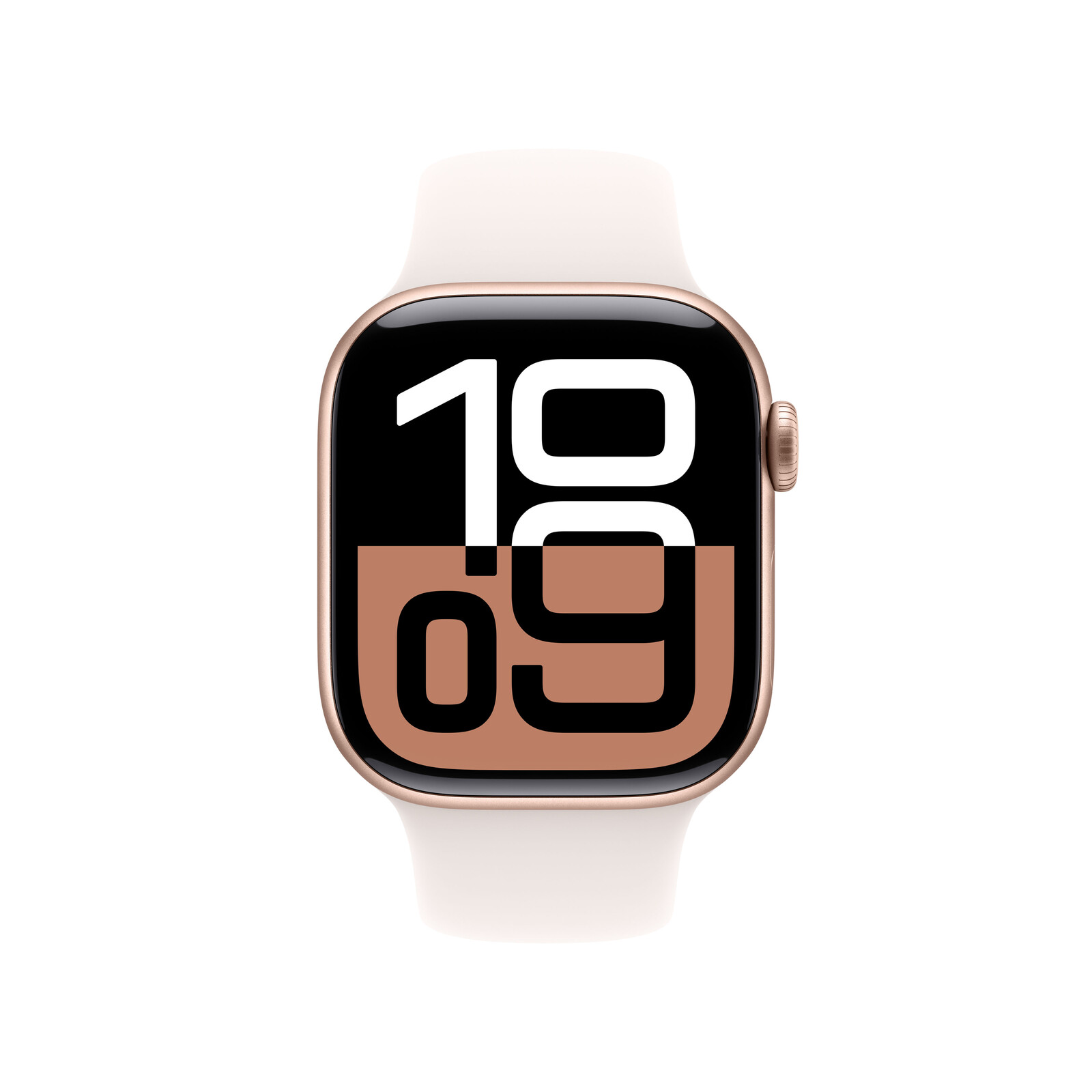 Apple Watch S10 GPS 42mm rose gold Alu Case + blush Band S/M