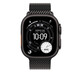 Apple Watch 49mm Black Titan Milanaise Loop L