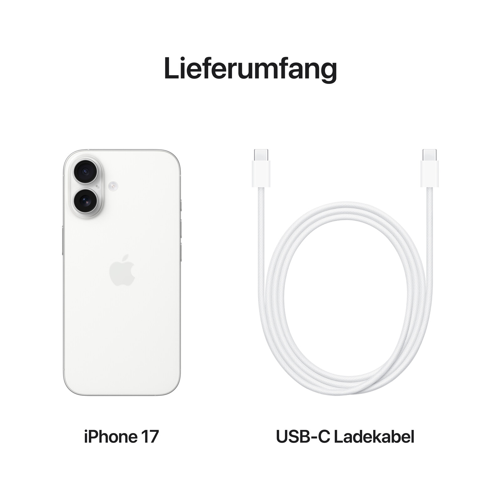 Apple iPhone 17 256GB Weiß