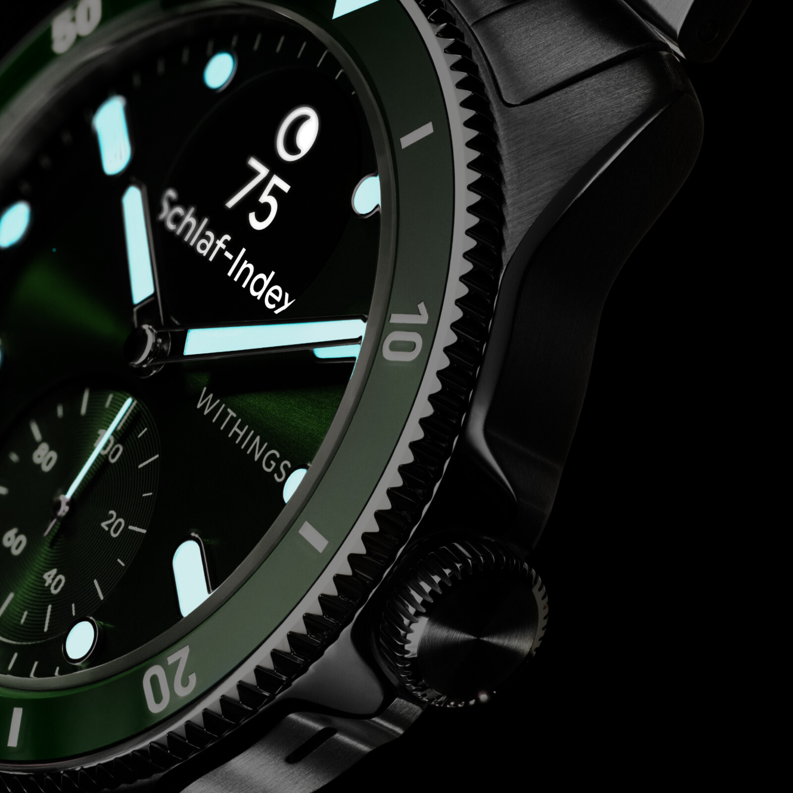 Withings ScanWatch Nova gr&uuml;n