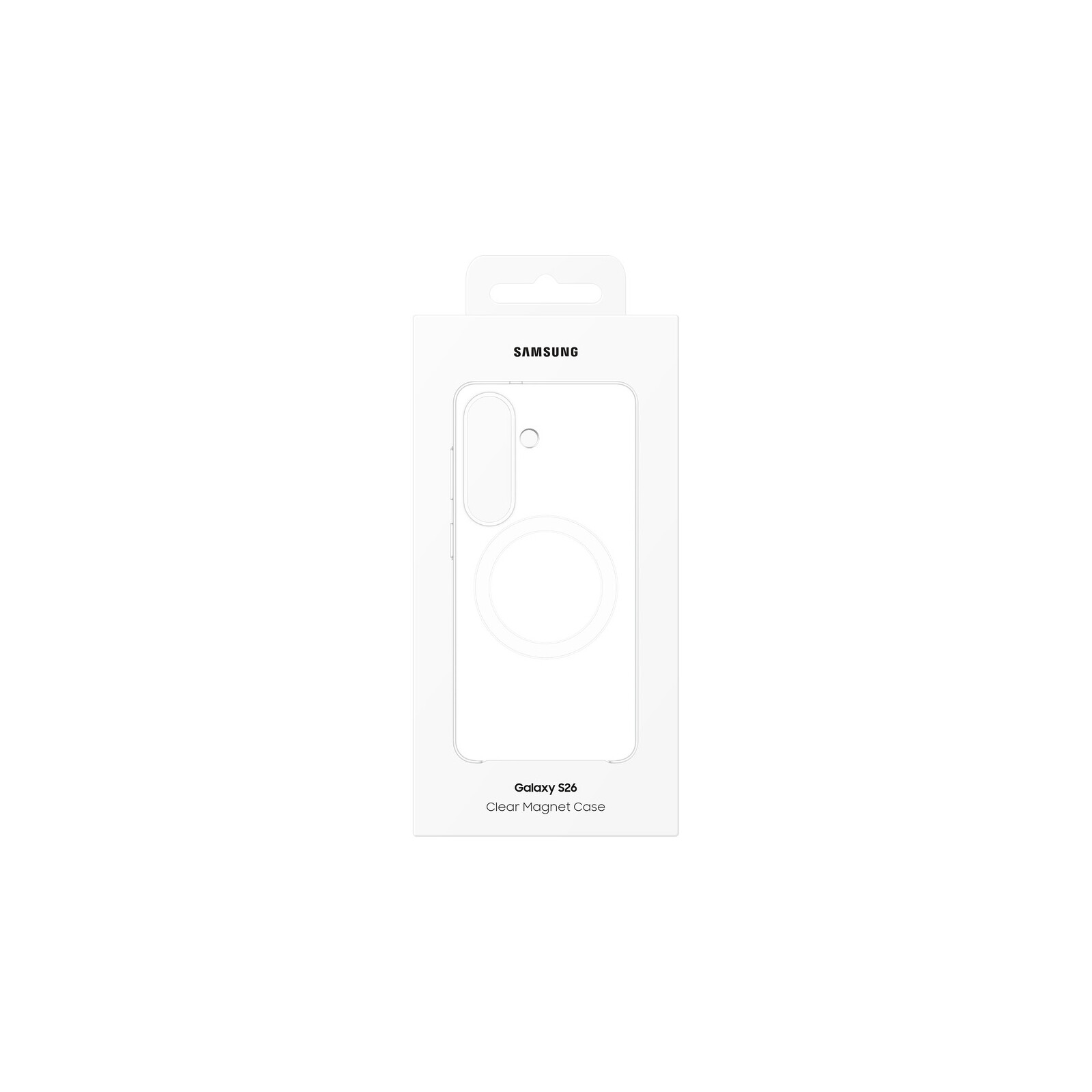 Samsung Back Cover Magnet Galaxy S26 Clear