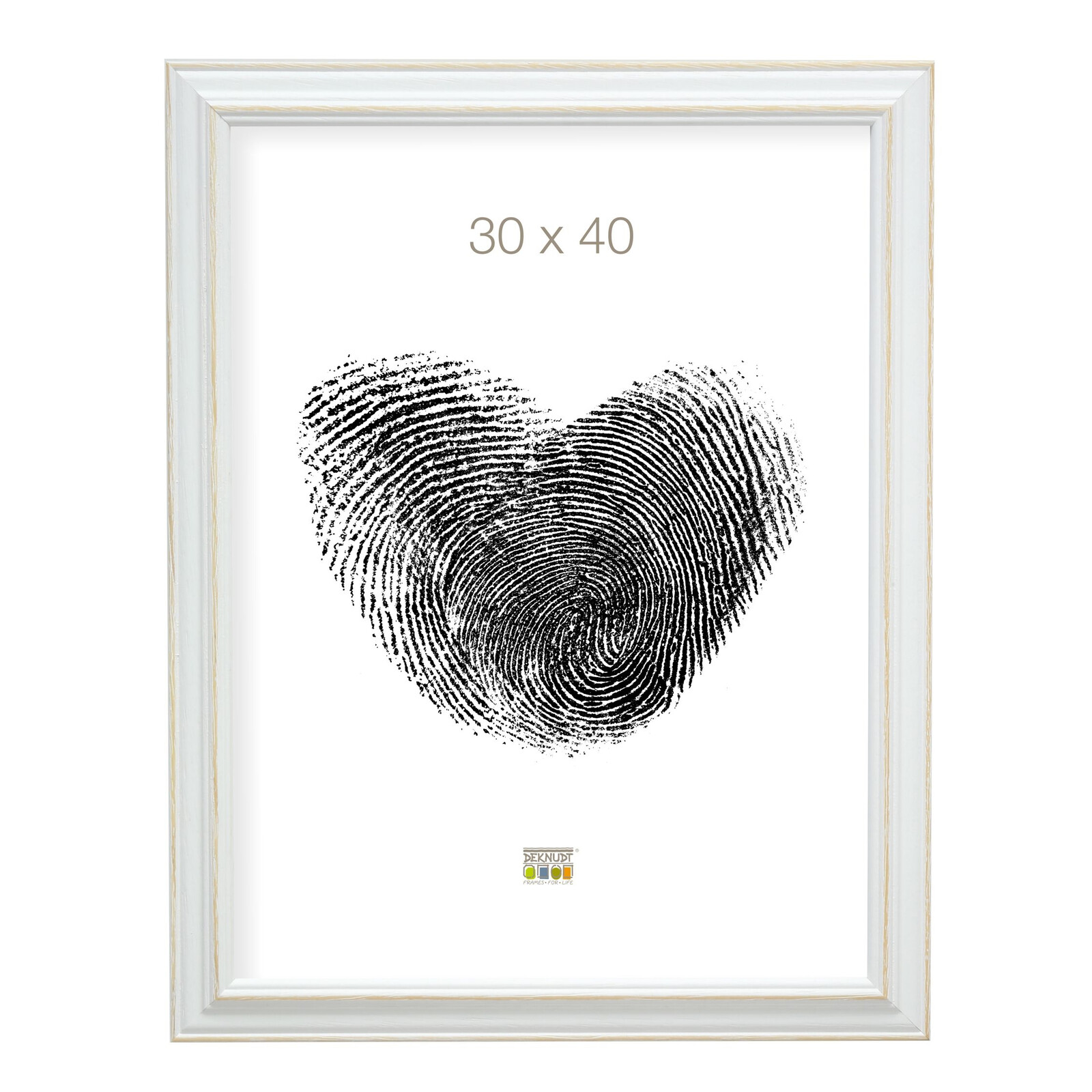 Deknudt S221H1 10x15 Holz wei&szlig;/natur