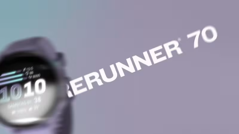 Garmin Forerunner 70 lavendel/schwarz