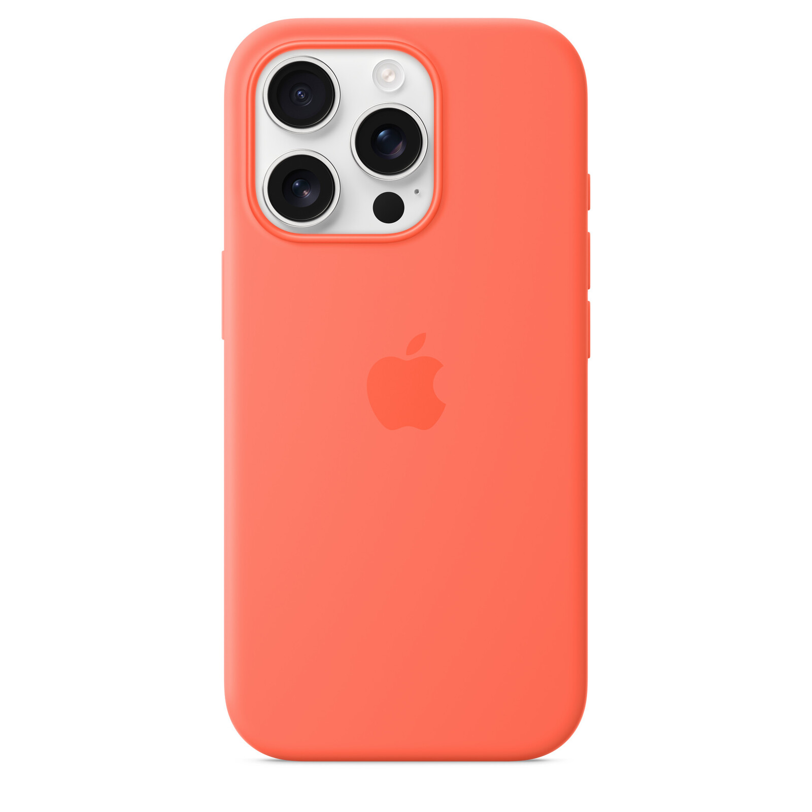 
Apple iPhone 16 Pro Silikon Case mit MagSafe mandarine