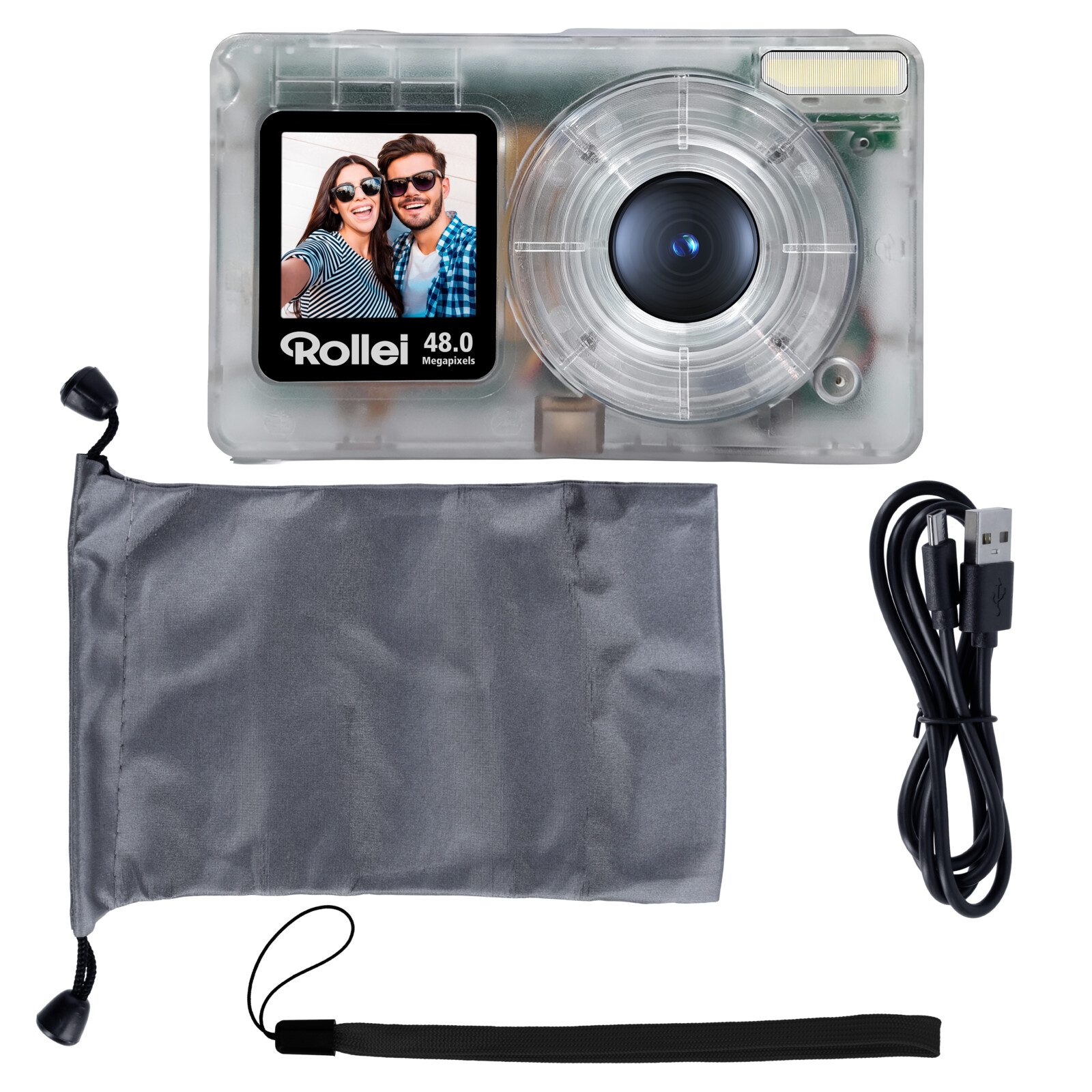 Rollei Compactline Pocket Transparent clear