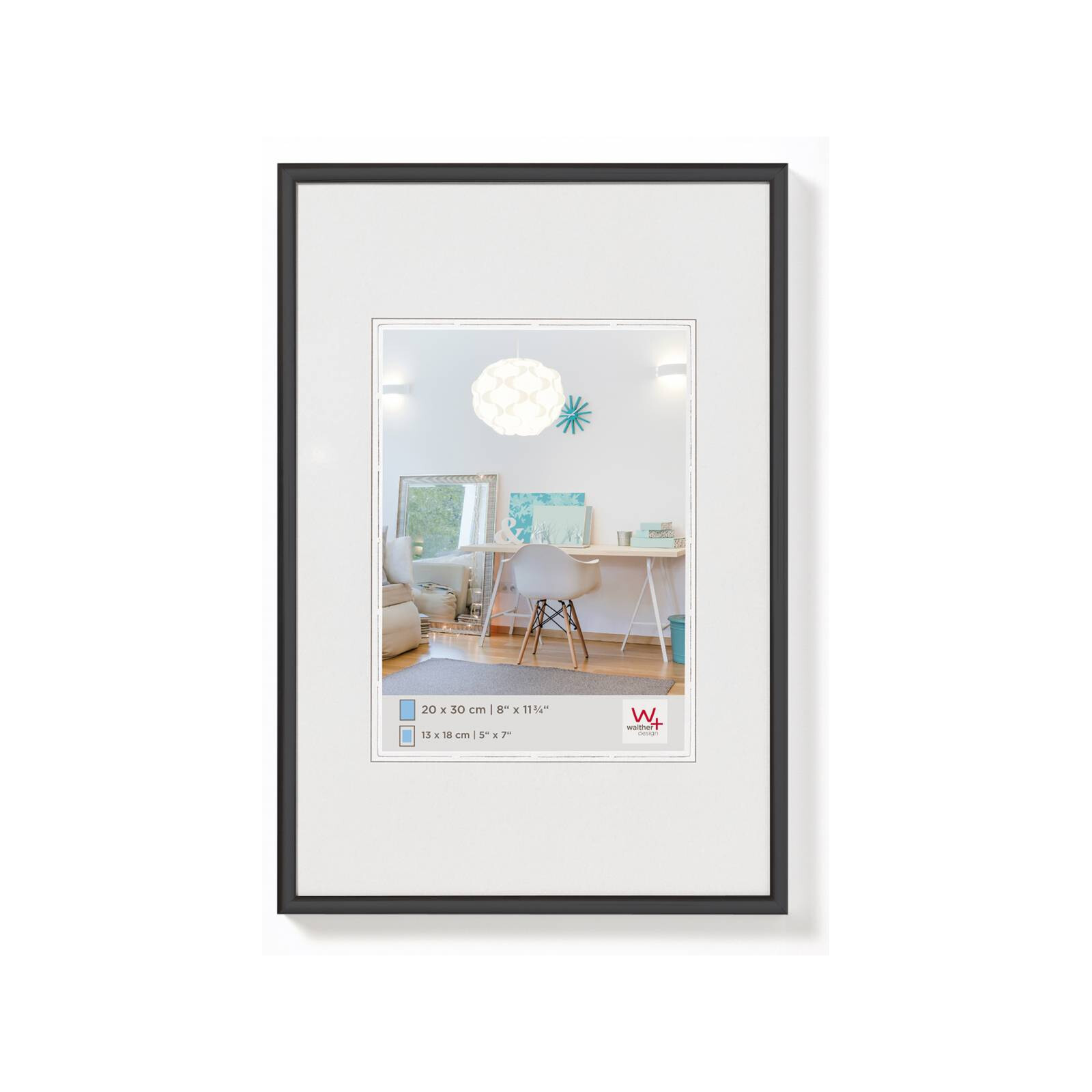 Picture Frame New Lifestyle 30x40cm Plastic black