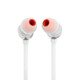 JBL TUNE310C kabelgebundener USB-C In-Ear Kopfh&ouml;rer wei&szlig;