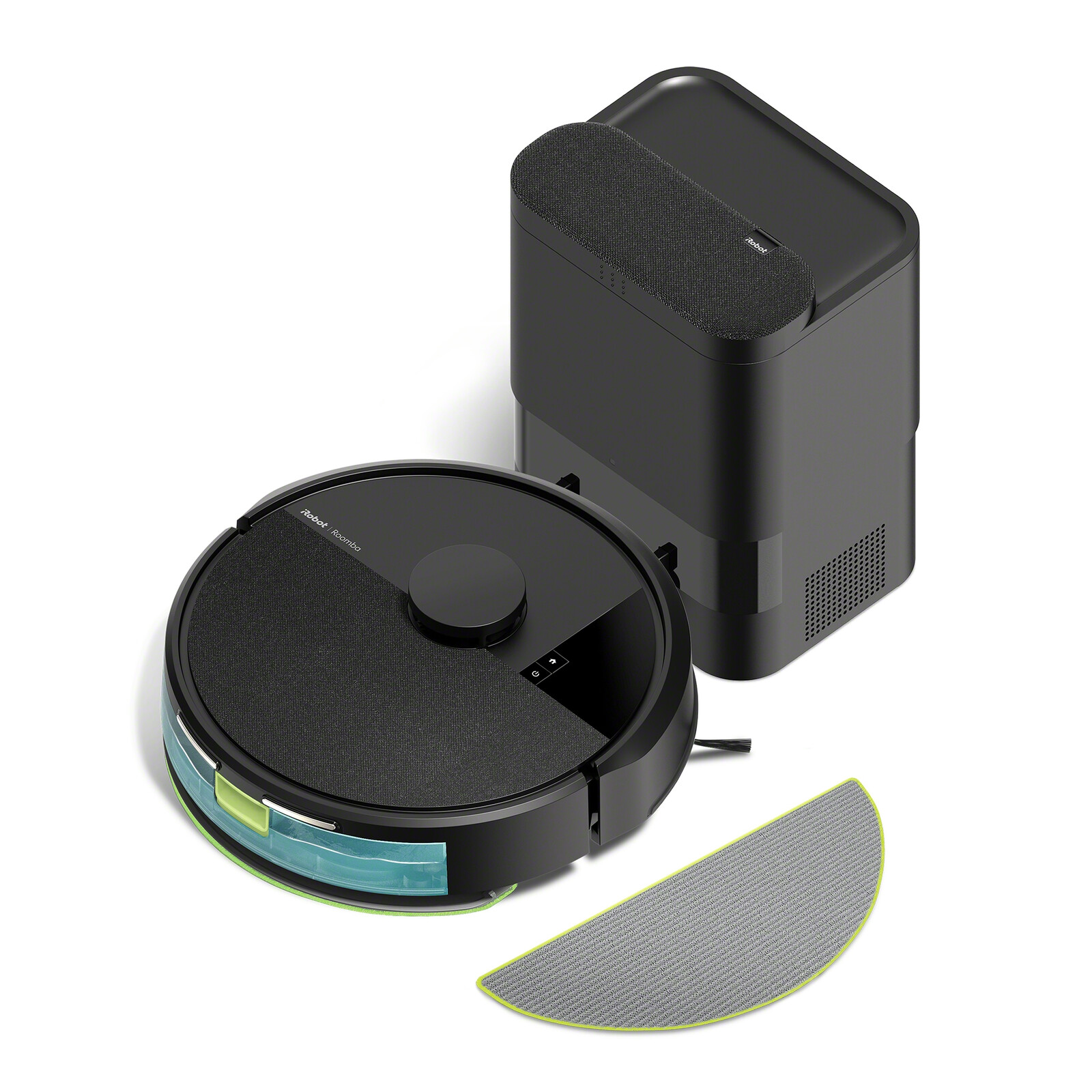 iRobot Roomba 105 Combo Plus Roboter schwarz