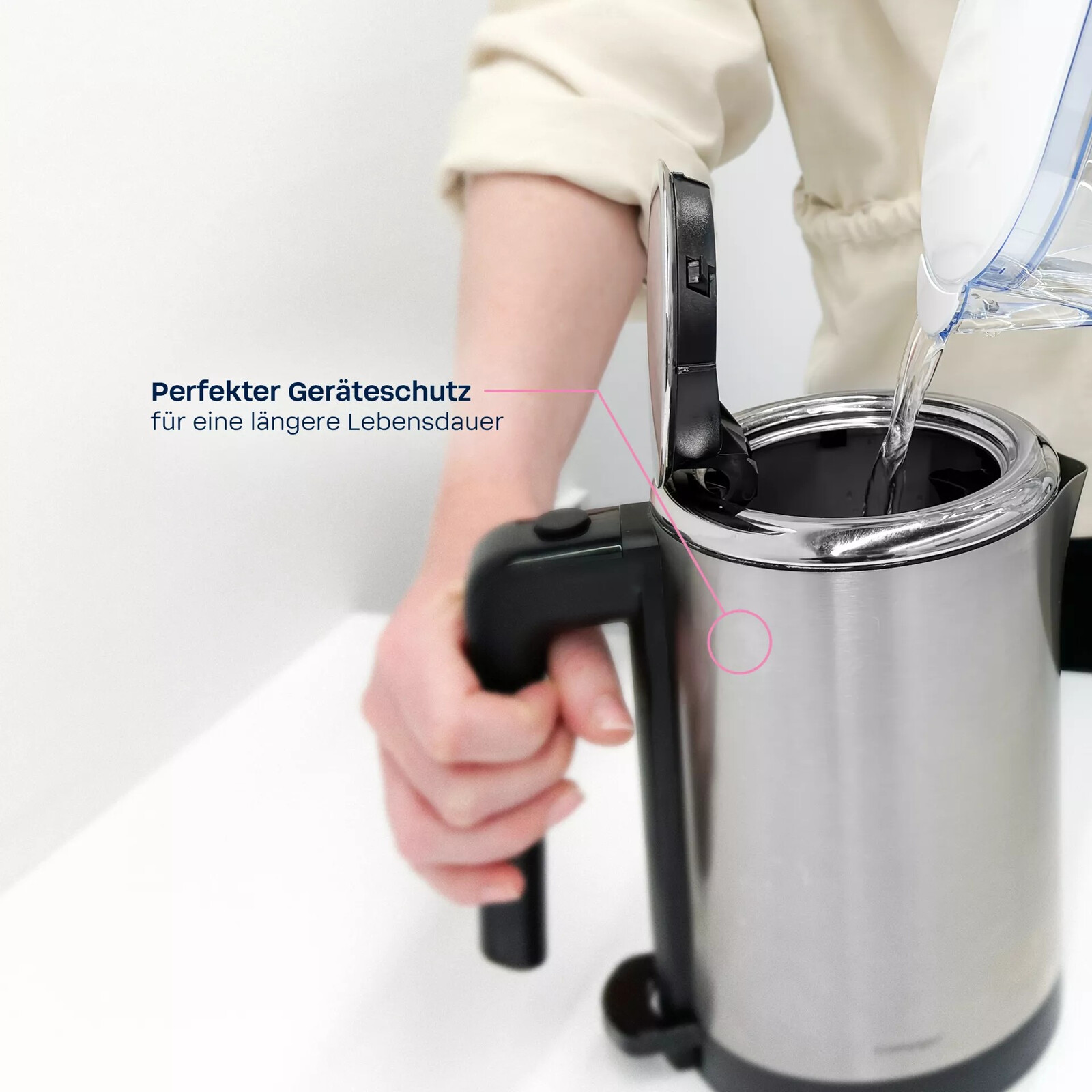 BWT Vida manuell weiß
