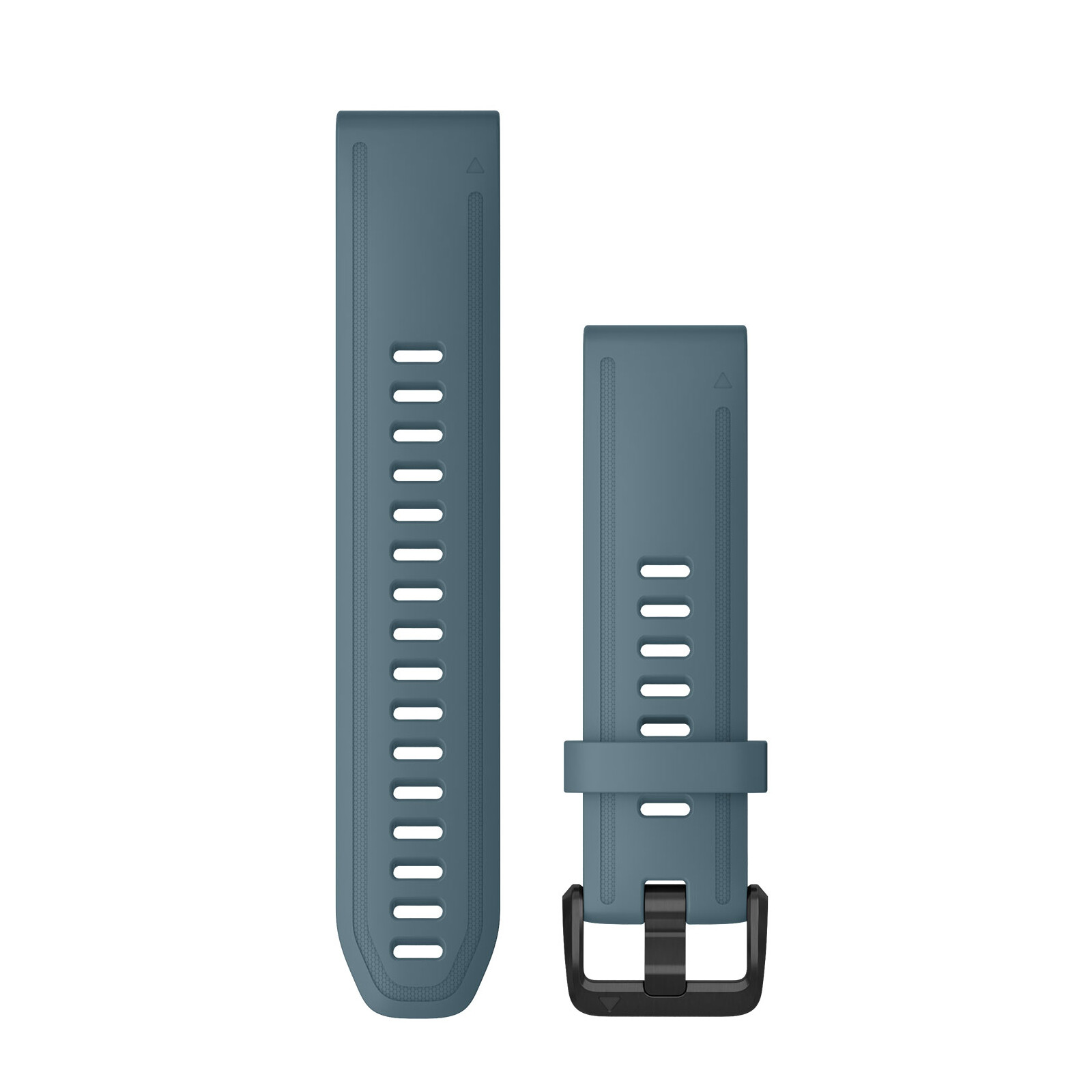 Garmin Quickfit Band 20mm S/M Silikon taubenblau schwarz