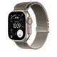 Apple Watch 49mm natural Titan Milanaise Loop L