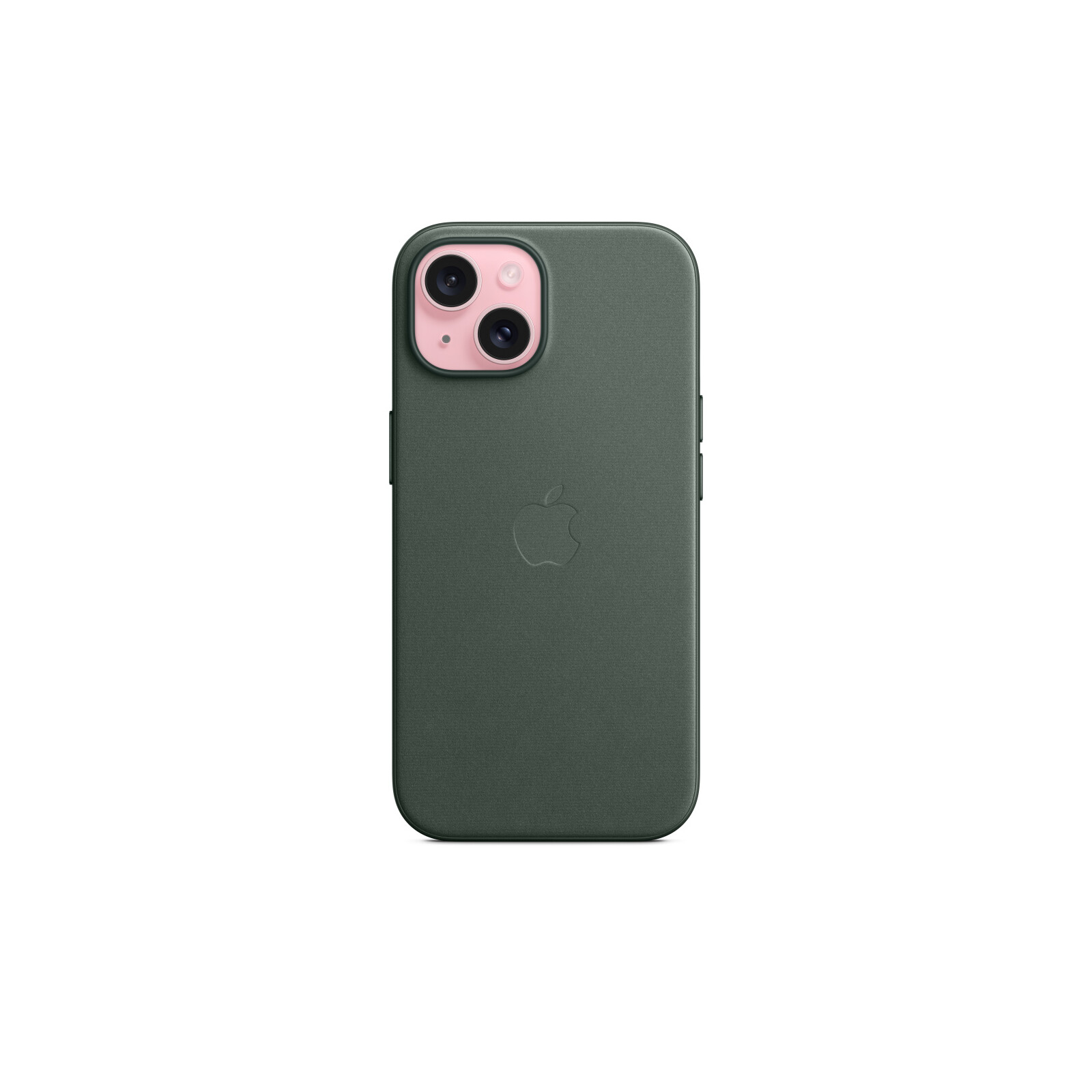 Apple iPhone 15 FineWoven Case mit MagSafe evergreen