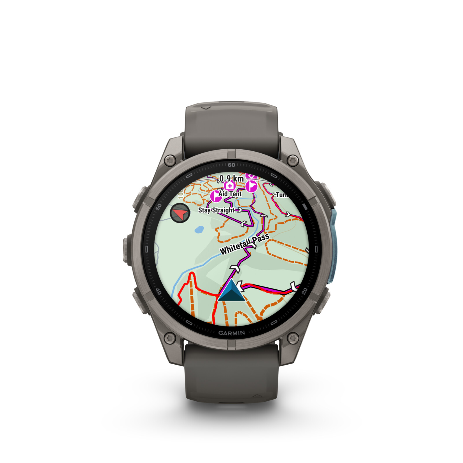 Garmin Fenix 9 47mm Kieselgrau/Titan