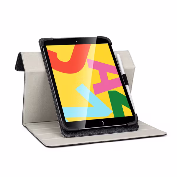 felixx Univ. Tab Case 10-11" Black drehb. Stand + Stifth.