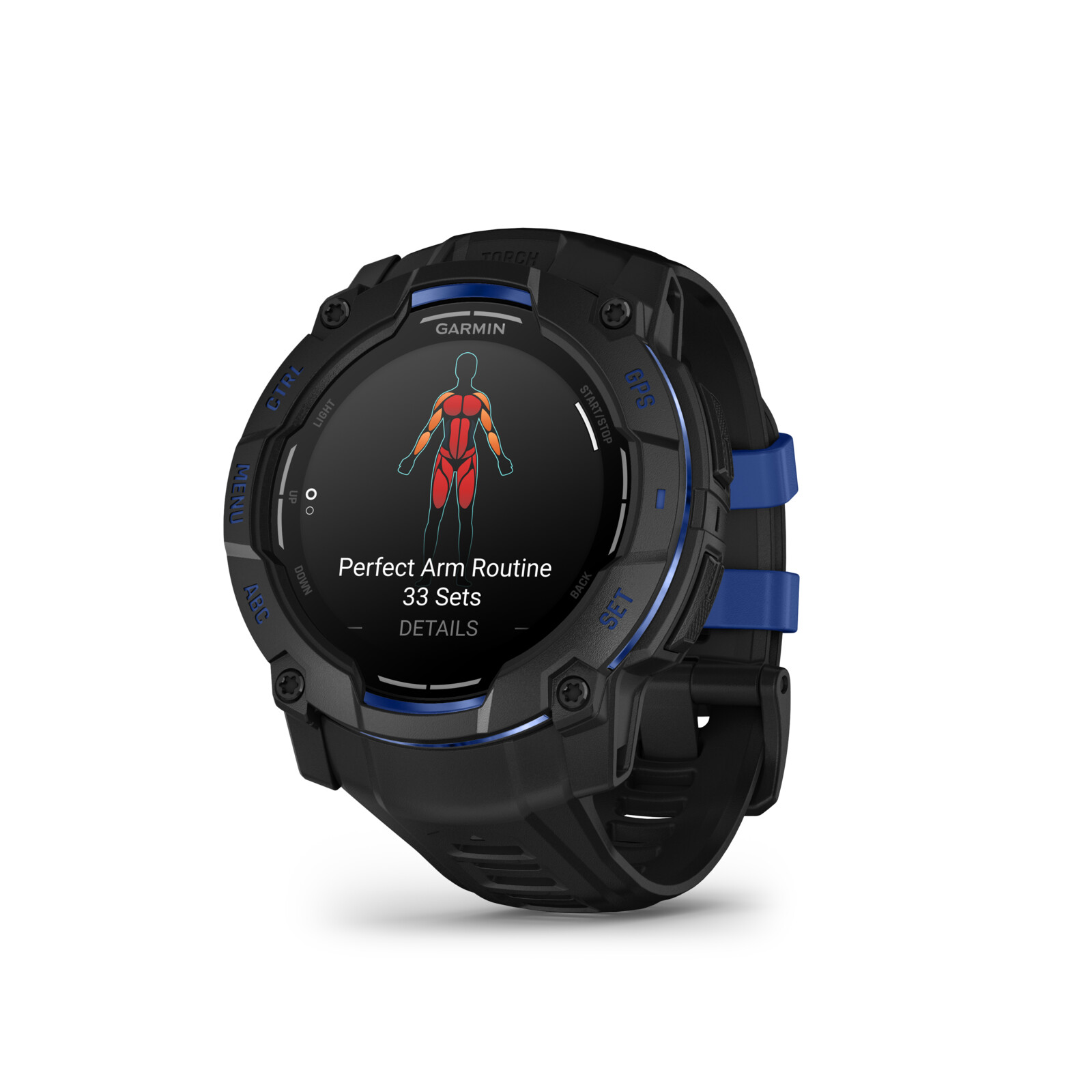 Garmin Instinct 3 AMOLED Supernova Edition 50 mm Schwarz