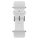 Polar Armband Sil 20mm S-L wei&szlig;