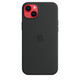 Apple iPhone 14 Plus Silikon Case mit MagSafe mitternacht