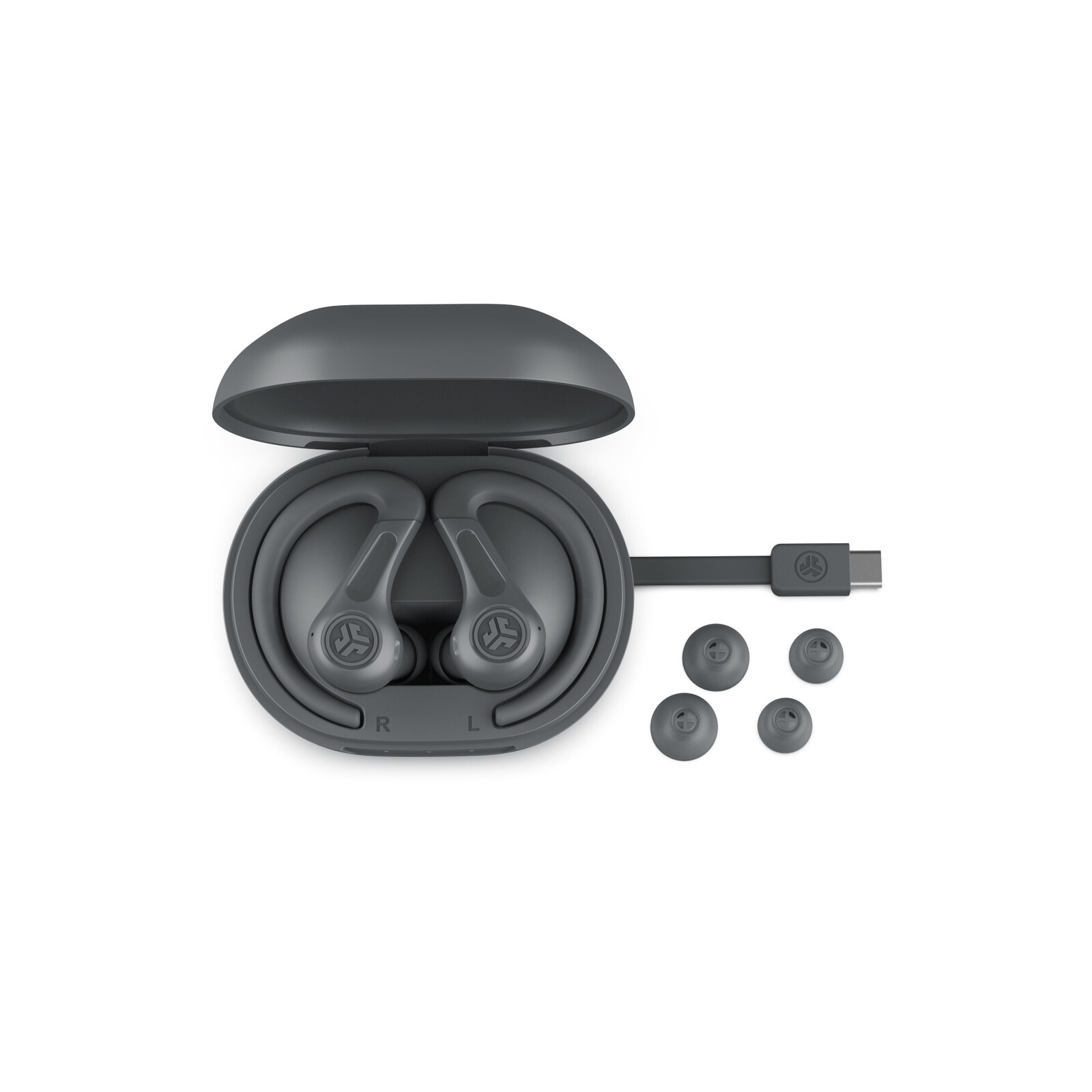 JLAB JBuds Sport ANC TWS Headphones Graphite