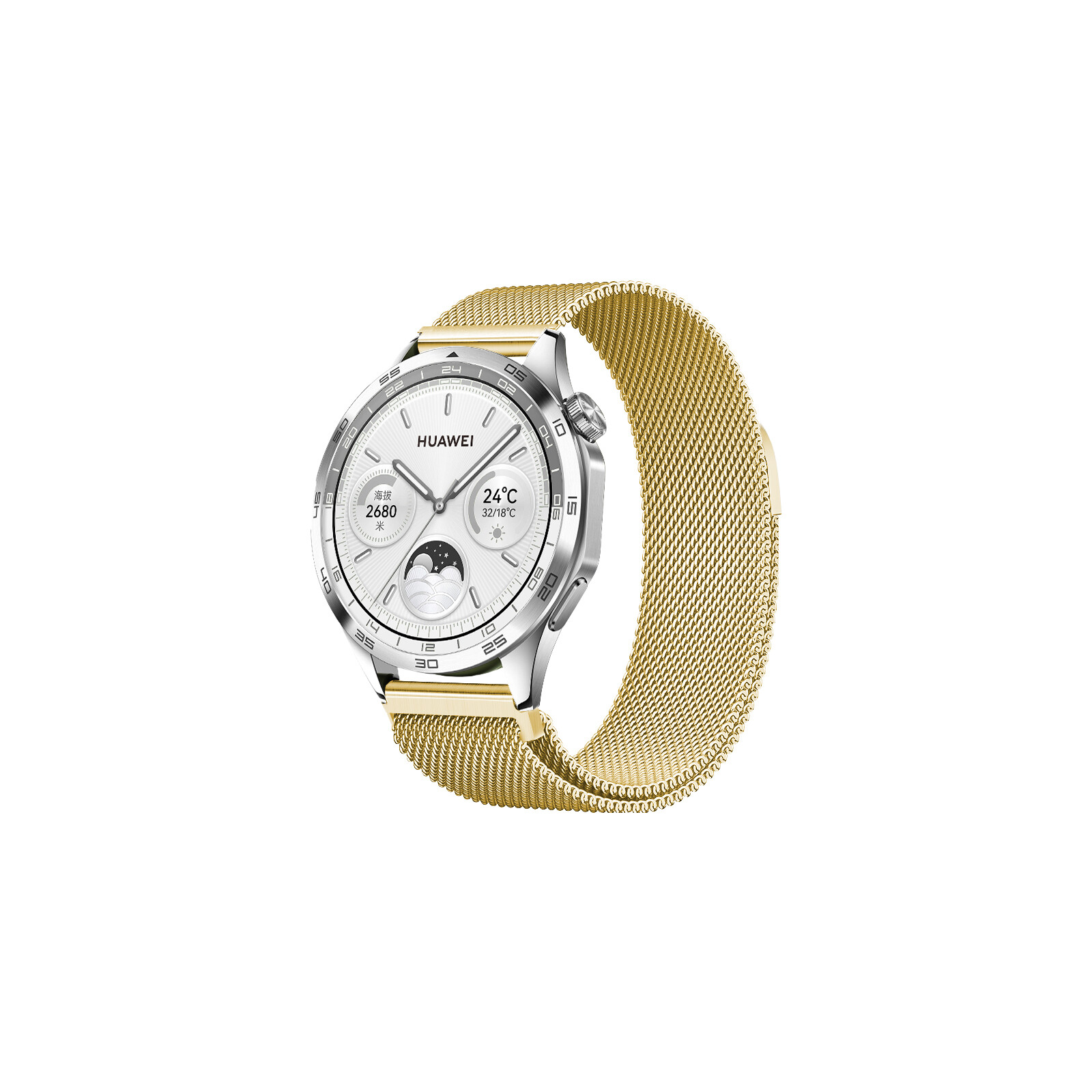 Felixx Smartwatcharmband Edelst./Milanaise Gold-Universal 20mm

