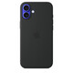  Apple iPhone 16 Plus Silikon Case mit Magsafe black 