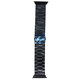 Mika Uhrenarmband Apple 42/44mm Edelstahl Glieder schwarz