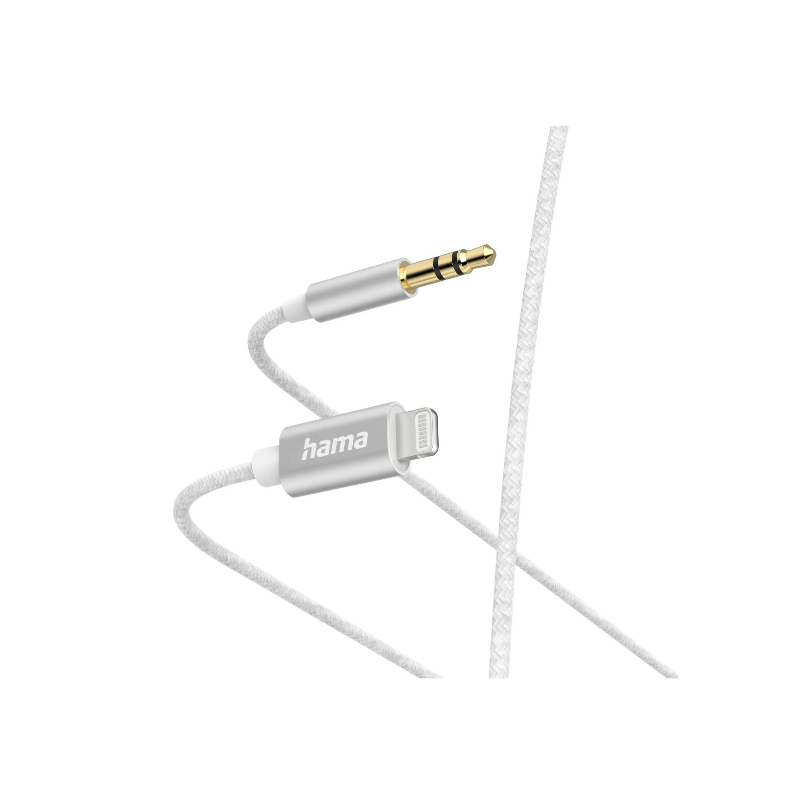 Hama Audio-Kabel Lightning-3,5 Klinkerstecker