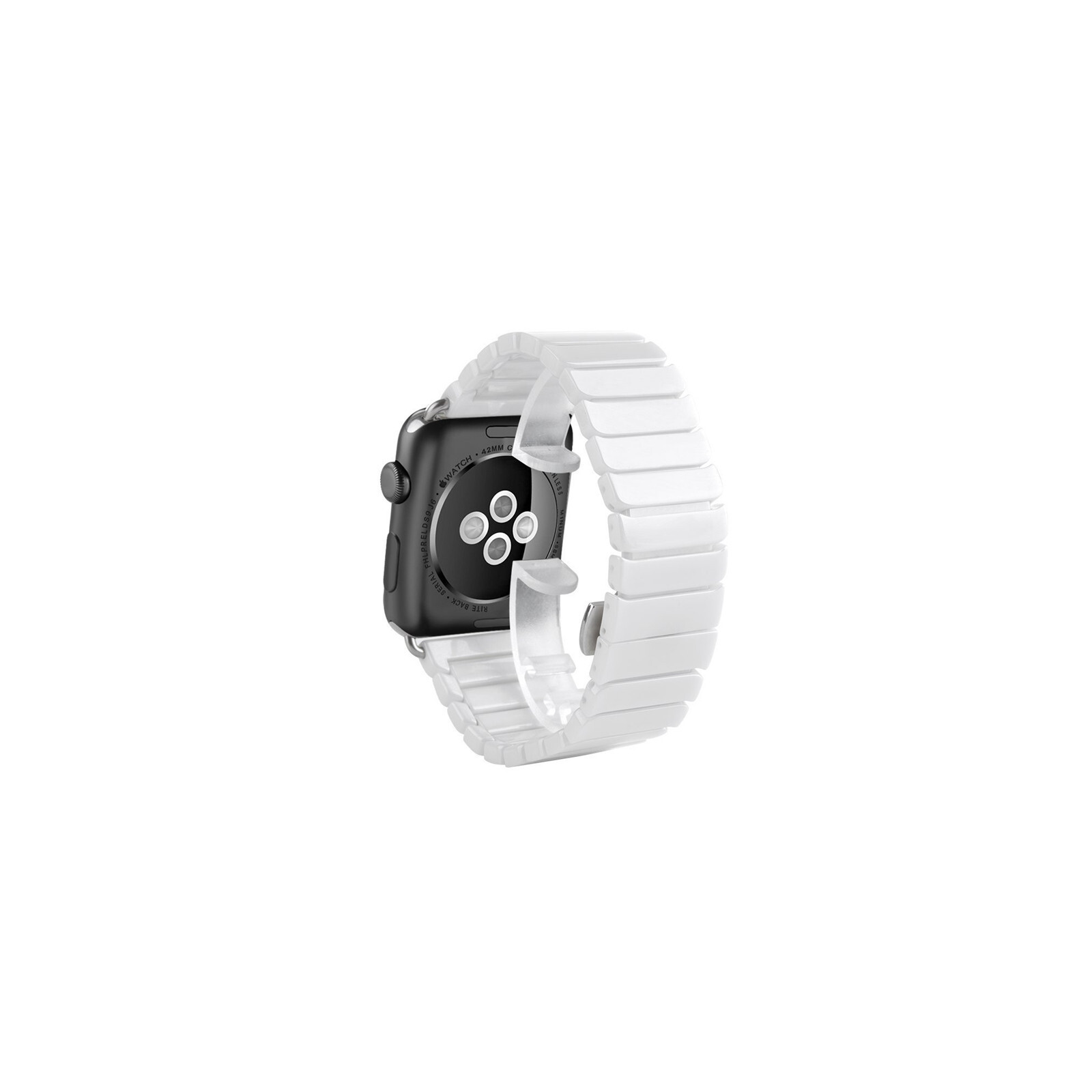Mika Uhrenarmband Apple 38/40mm Keramik wei&szlig;