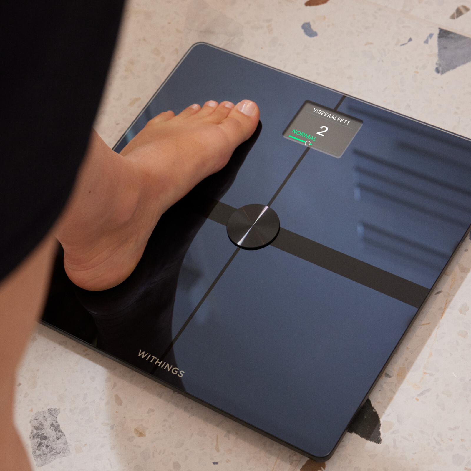 Withings Body SMART K&ouml;rperwaage schwarz