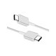 Sam Data USB-C/USB-C 25 Watt 1,8 Meter White
