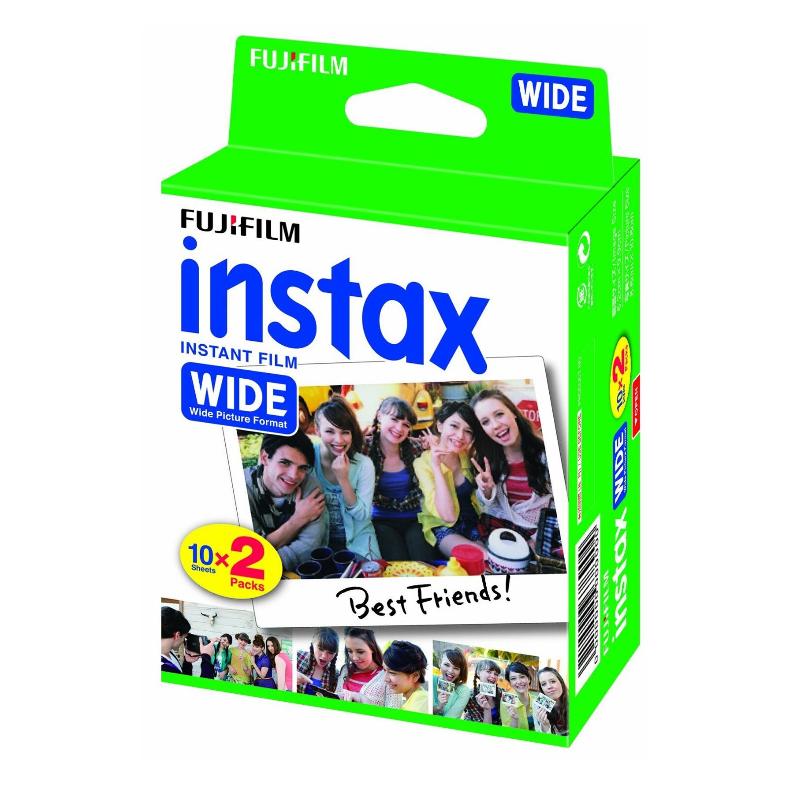 Fujifilm Instax Wide 20Bl. + Aufbewahrungsbox