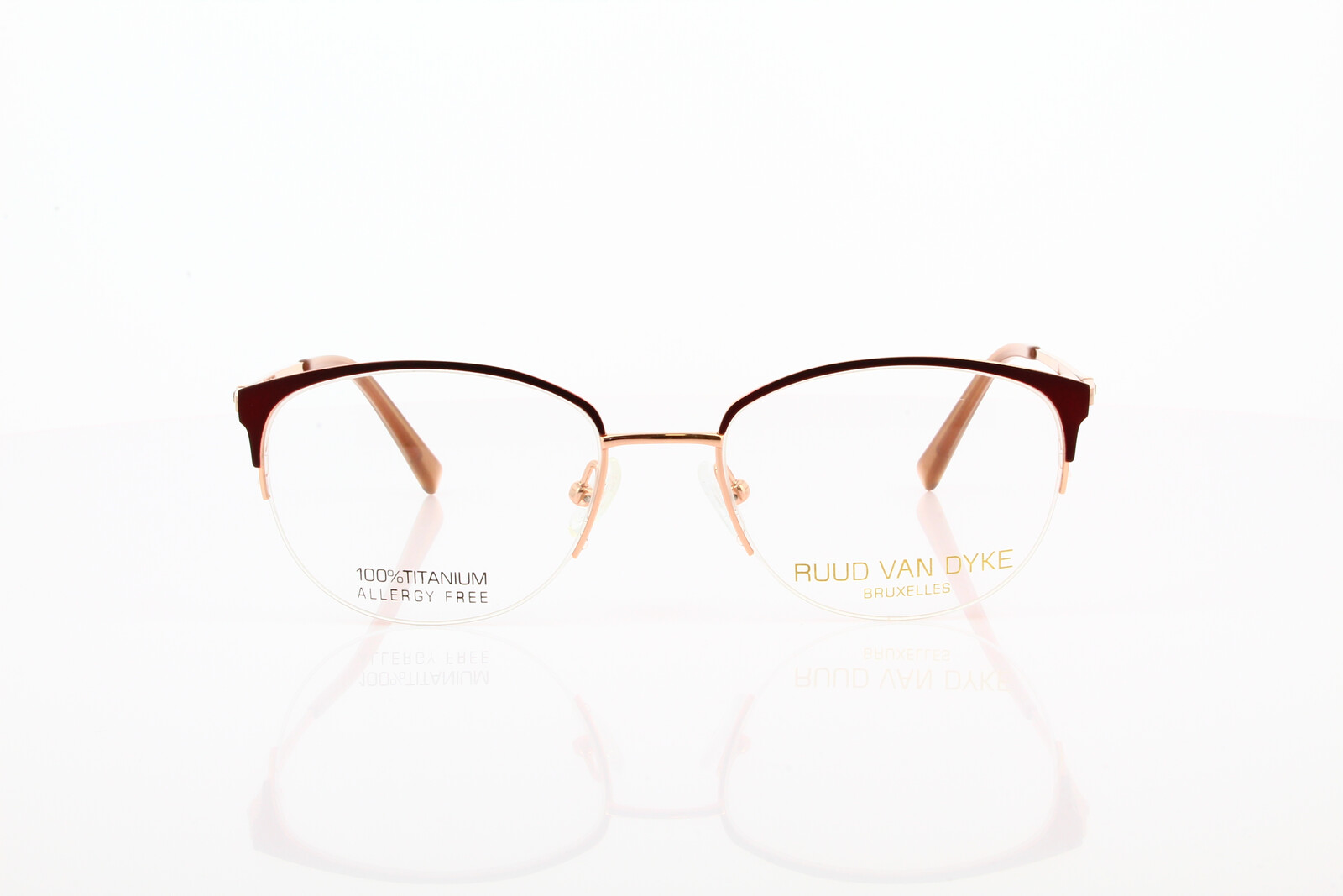 Ruud van Dyke 1151T-3H Damenbrille Halbrand