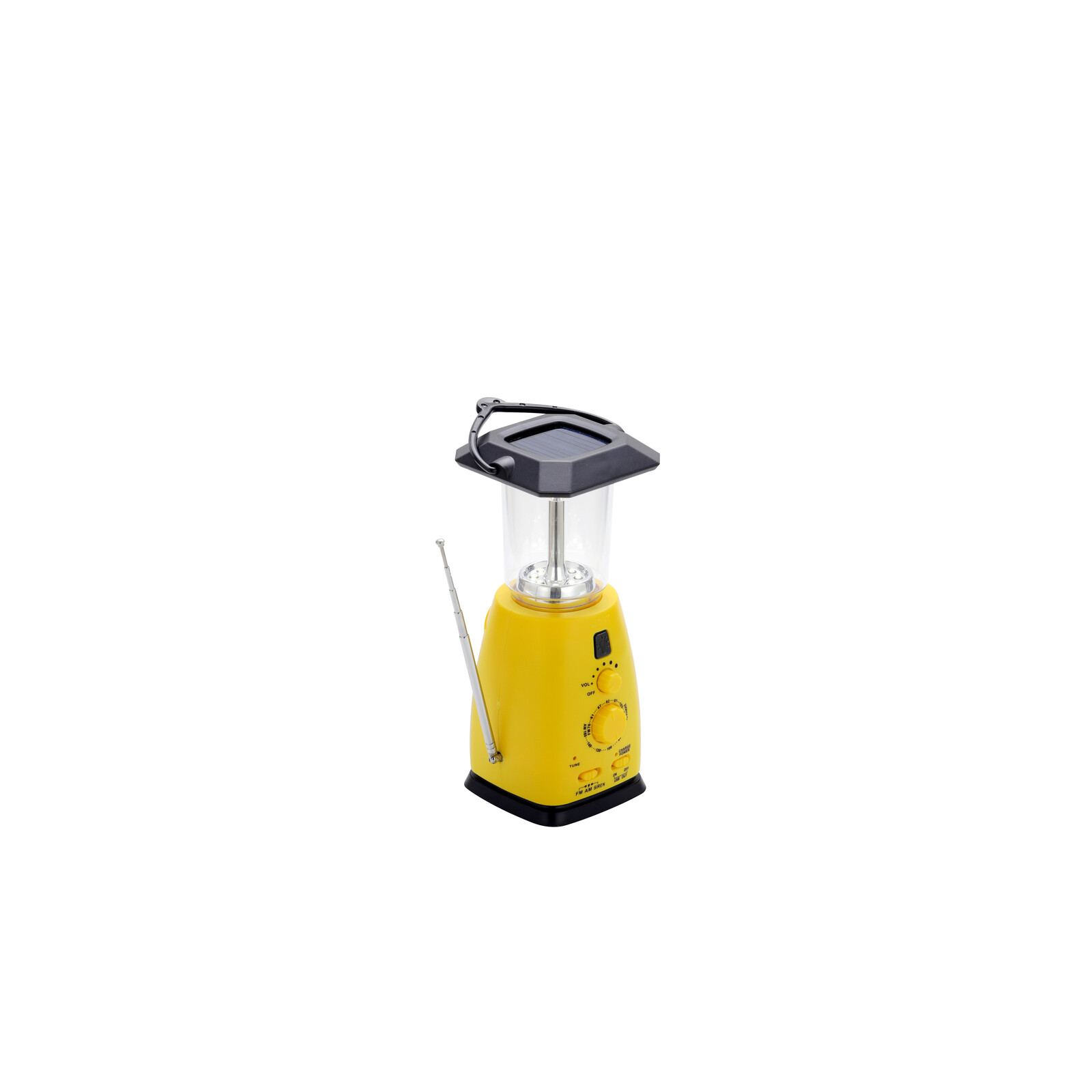 Felixx Outdoor Solar LED-Laterne mit Radio gelb
