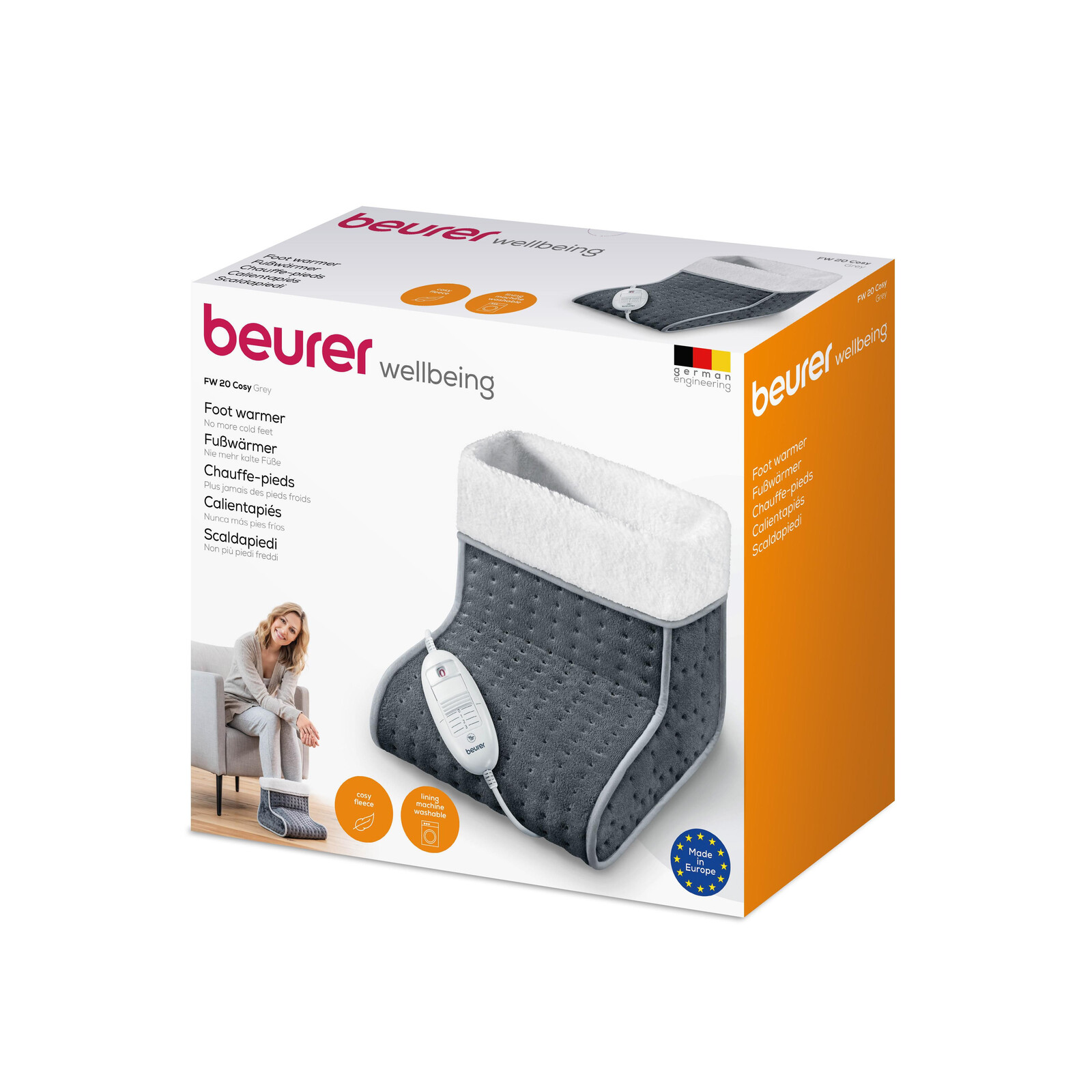 Beurer Fu&szlig;w&auml;rmer FW 20 Cosy