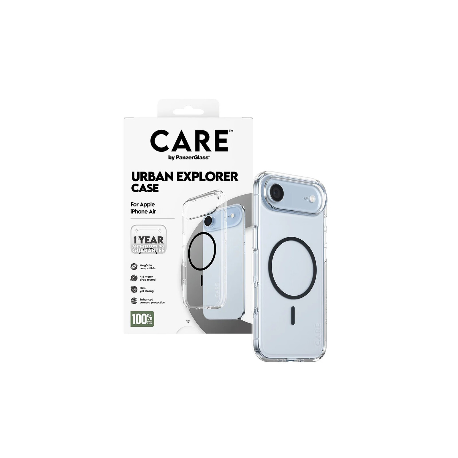 PanzerGlass CARE Flagship Case Clear Apple iPhone 17 Air