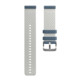 Polar Armband 22mm Silikon S-L blue/grey
