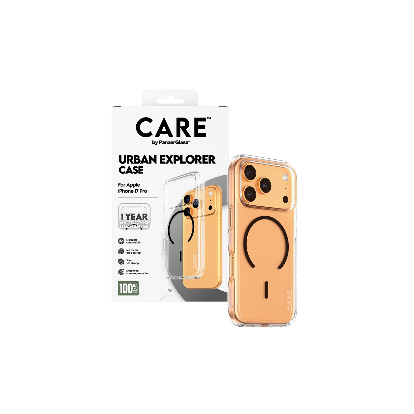 PanzerGlass CARE Flagship Case Clear Apple iPhone 17 Pro